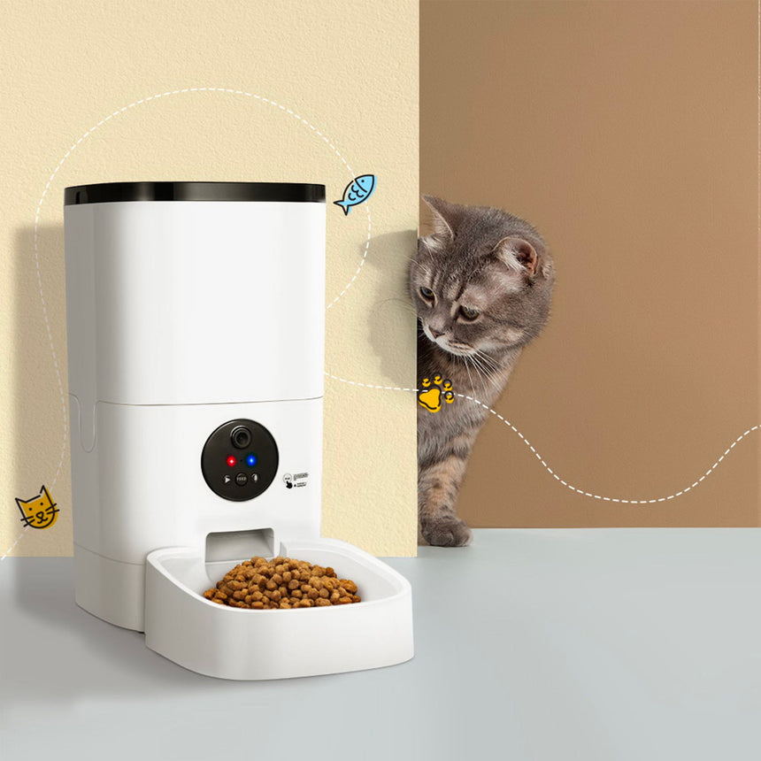 i.Pet Automatic Pet Feeder with WiFi Control 6L - Image 02