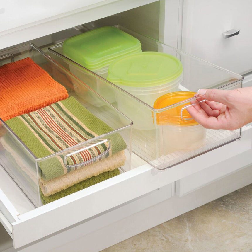 iDesign Kitchen Binz Storage Bin Clear - Image 03