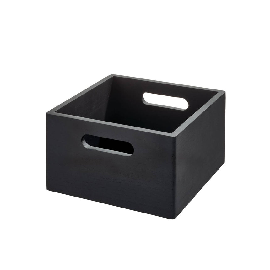 The Home Edit by iDesign Stacking All Purpose Bin Medium Matte Black - Image 02