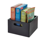 The Home Edit by iDesign Stacking All Purpose Bin Medium Matte Black - Image 05