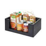 The Home Edit by iDesign Open Front Bin Large Matte Black - Image 05