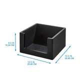 The Home Edit by iDesign Open Front All Purpose Bin Matte Black - Image 06