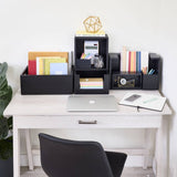 The Home Edit by iDesign Open Front All Purpose Bin Matte Black - Image 03