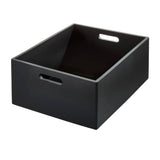 The Home Edit by iDesign Stacking All Purpose Bin XL Matte Black - Image 02