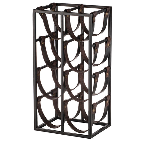 Tempa Brody Rustic Wine Rack Black