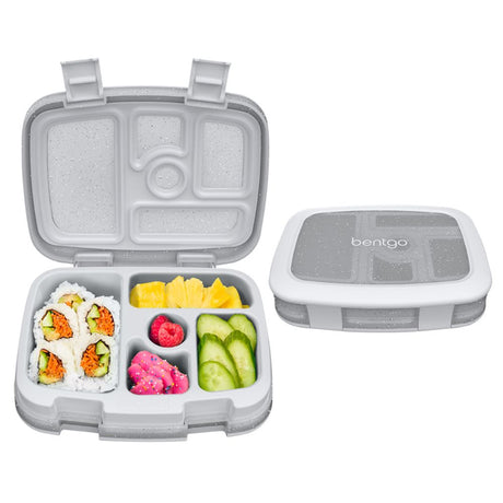 Bentgo Kids Print Leak-Proof Bento Lunch Box Silver Glitter