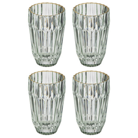 Tempa Amara Highball Tumbler 300ml Set of 4 Sage